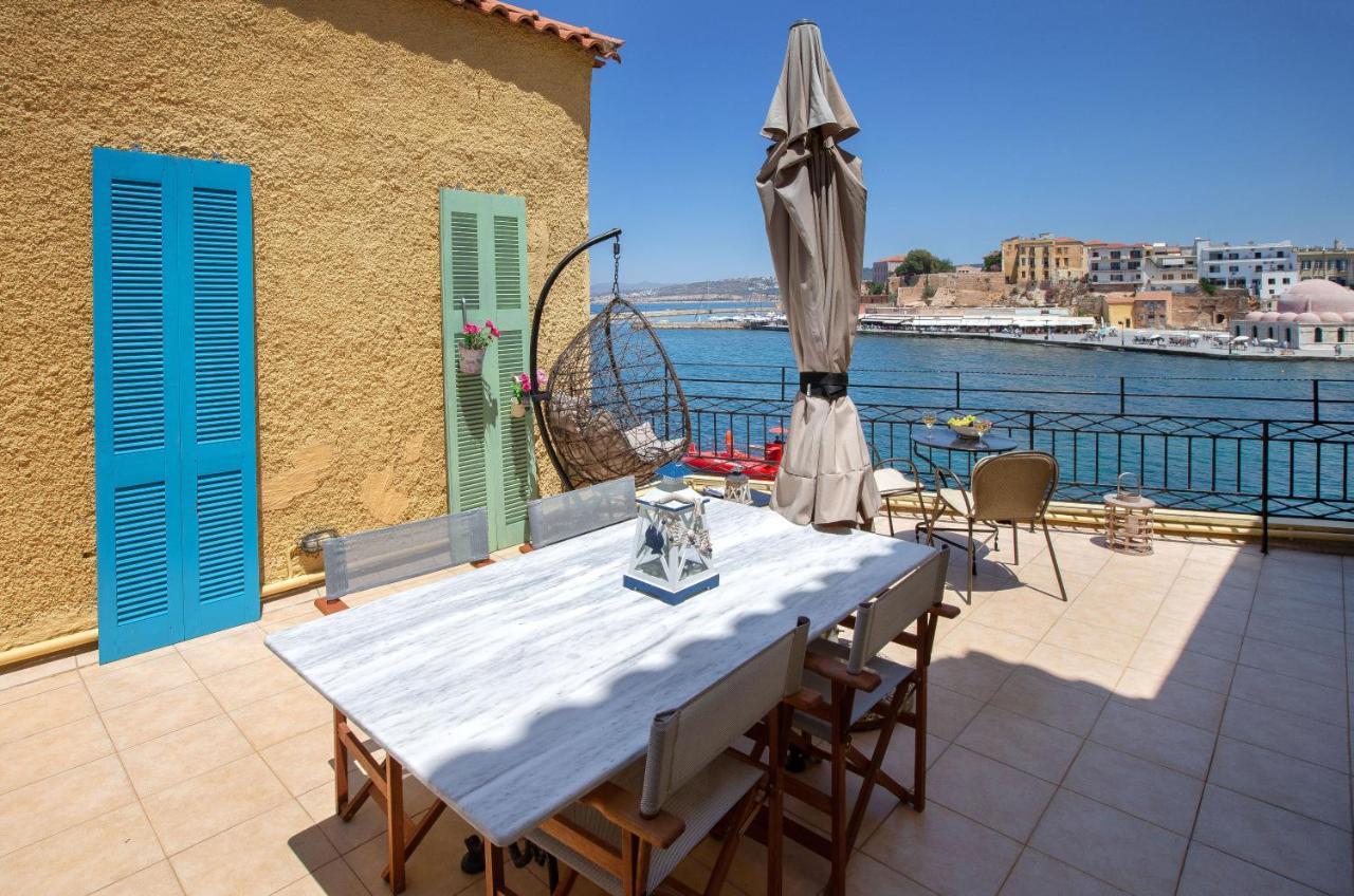 Casa Alba Seaview House Leilighet Khania Eksteriør bilde